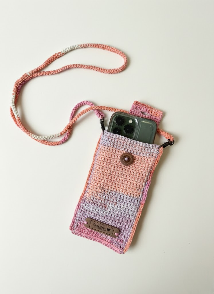 Pochette Bandoulière Pêche – Image 3