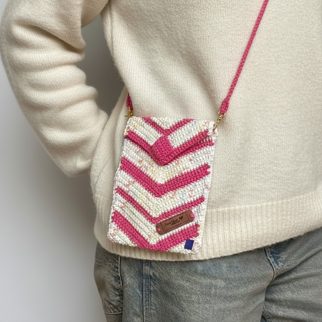 Pochette Bandoulière Sorbet