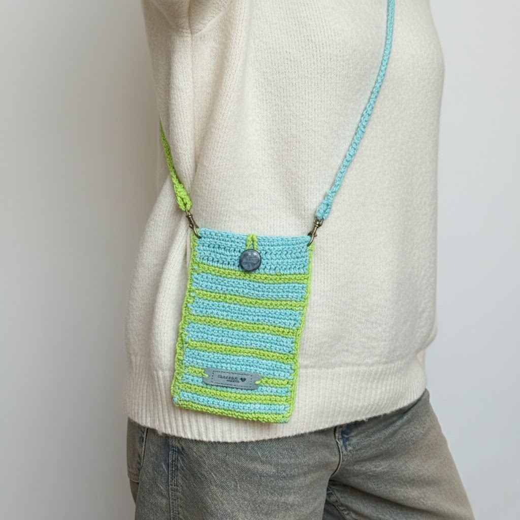 Pochette Bandoulière Écume