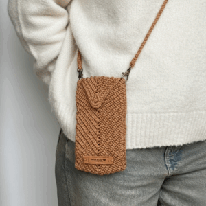 Pochette Bandoulière Caramel