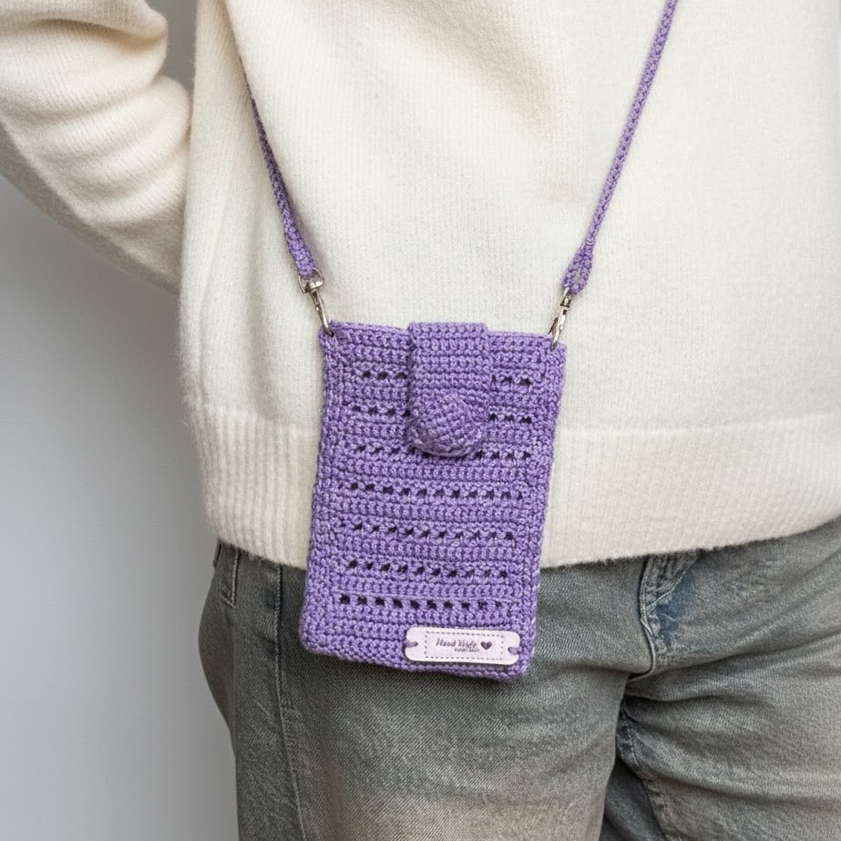 Pochette Bandoulière Lilas