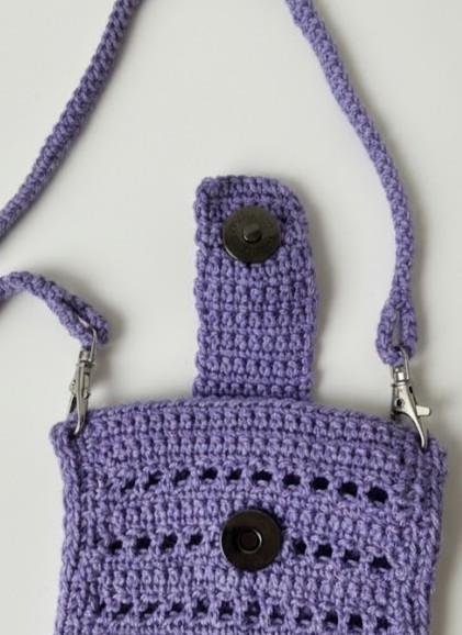 Pochette Bandoulière Lilas – Image 3